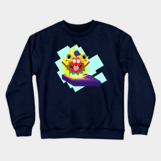 digimon team love version 6 shogungekomon Crewneck Sweatshirt